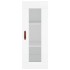 Aparador alto madera contrachapada blanco 34,5x34x180