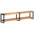 Mueble de TV madera maciza de acacia 180x30x40