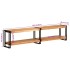 Mueble de TV madera maciza de acacia 180x30x40