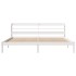 Cama sin colchón madera maciza de pino blanca 180x200