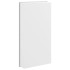 Hornacina ducha acero inoxidable blanco mate 32x62x9
