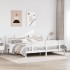 Cama sin colchón madera maciza de pino blanca 180x200