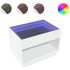 Mesa de centro con Infinity LED blanco 70x50x50