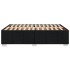 Cama sin colchón tela negro 140x200