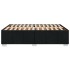 Cama sin colchón tela negro 160x200