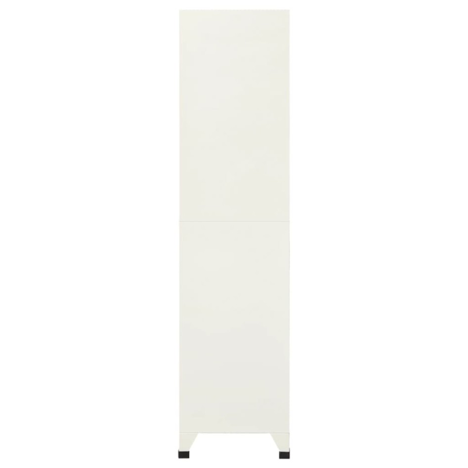 Taquilla de acero gris y azul 90x45x180