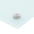 Salpicaderos de cocina 2 uds vidrio templado blanco 80x60