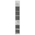 Armario estrecho madera ingeniería gris hormigón 30x42,5x225