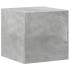 Armario estrecho madera ingeniería gris hormigón 40x42,5x225