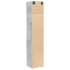 Armario estrecho madera ingeniería gris hormigón 45x42,5x225