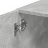 Armario estrecho madera ingeniería gris hormigón 45x42,5x225