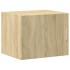 Armario estrecho madera ingeniería roble Sonoma 50x42,5x225