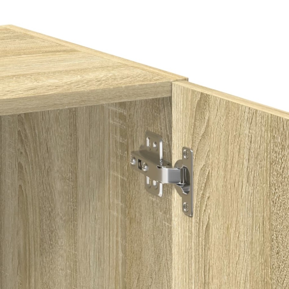 Armario de madera de ingeniería roble Sonoma 70x42,5x225