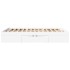 Estructura de cama madera de ingeniería blanca 150x200