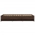 Estructura de cama sin colchón madera marrón roble 100x200
