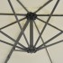 Sombrilla voladiza con poste de aluminio 300 cm