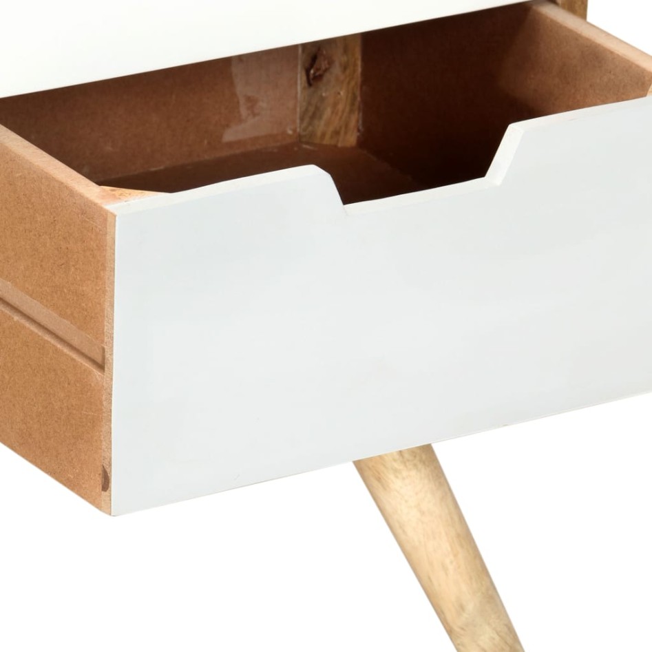 Mueble para TV de madera maciza de mango 110x35x48