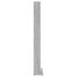Estante de CD madera contrachapada gris Sonoma 102x23x177,5