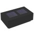 Mesa de centro con LED Infinity negra 116x69x40