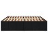 Cama sin colchón tela negro 200x200