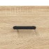 Aparador de madera de ingeniería roble Sonoma 69,5x34x90