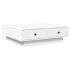 Mesa de centro madera contrachapada blanco 90x90x28