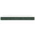 Colchón muelles ensacados terciopelo verde oscuro 80x220x20