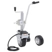 Rueda jockey de remolque motorizada aluminio 12 V 350 W