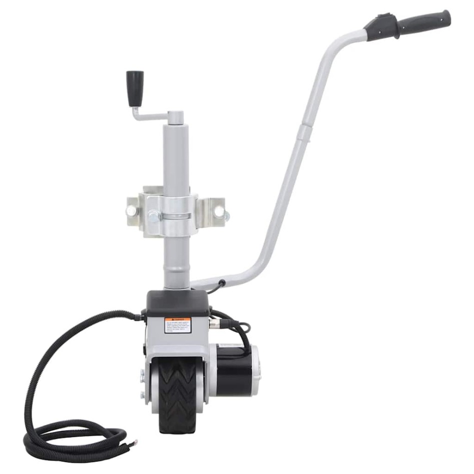 Rueda jockey de remolque motorizada aluminio 12 V 350