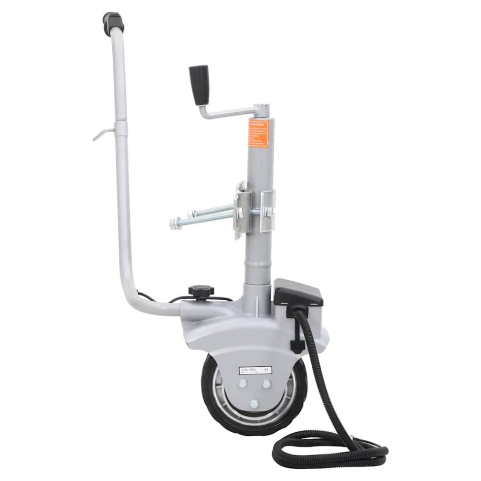 Rueda jockey de remolque motorizada aluminio 12 V 350