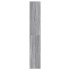 Aparador con LED madera ingeniería gris Sonoma 74x32,5x200