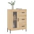 Aparador de madera de ingeniería roble Sonoma 69,5x34x90