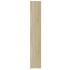 Aparador con LED madera ingeniería roble Sonoma 69x32,5x200
