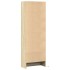 Aparador con LED madera ingeniería roble Sonoma 69x32,5x200
