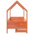 Estructura de cama para niños con cajones madera pino 90x200