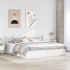 Estructura cama cabecero madera maciza pino blanco 180x200