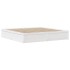 Estructura cama cabecero madera maciza pino blanco 180x200