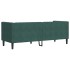Sofá Chesterfield 3 plazas con cojines terciopelo verde