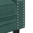 Sofá Chesterfield 3 plazas con cojines terciopelo verde