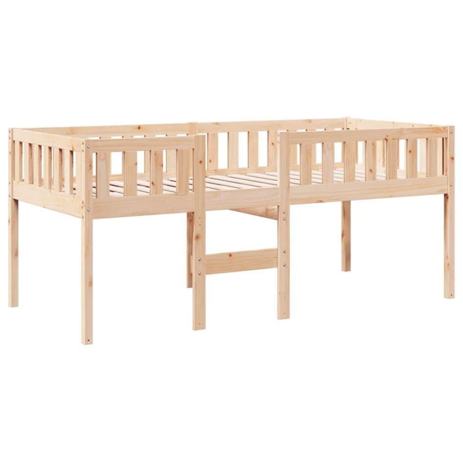 Cama para niños sin colchón madera maciza de pino 90x200