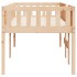 Cama para niños sin colchón madera maciza de pino 90x200