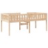 Cama para niños sin colchón madera maciza de pino 90x200