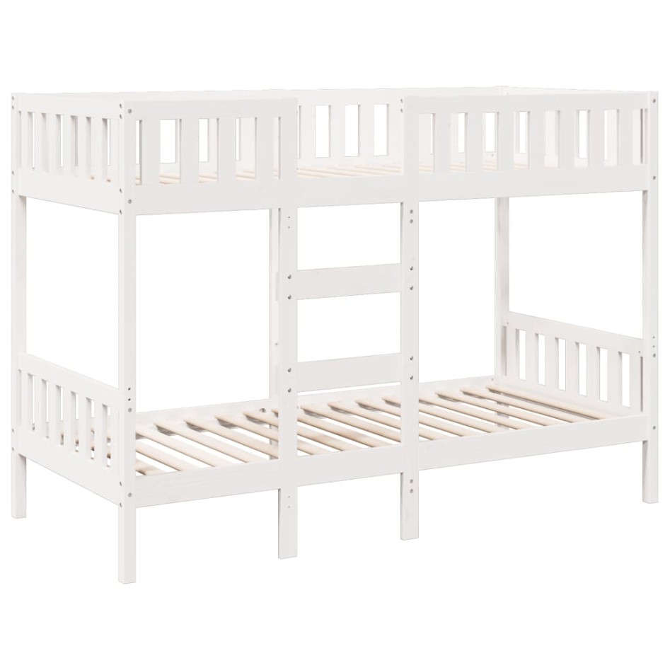 Litera de madera maciza de pino 80x200