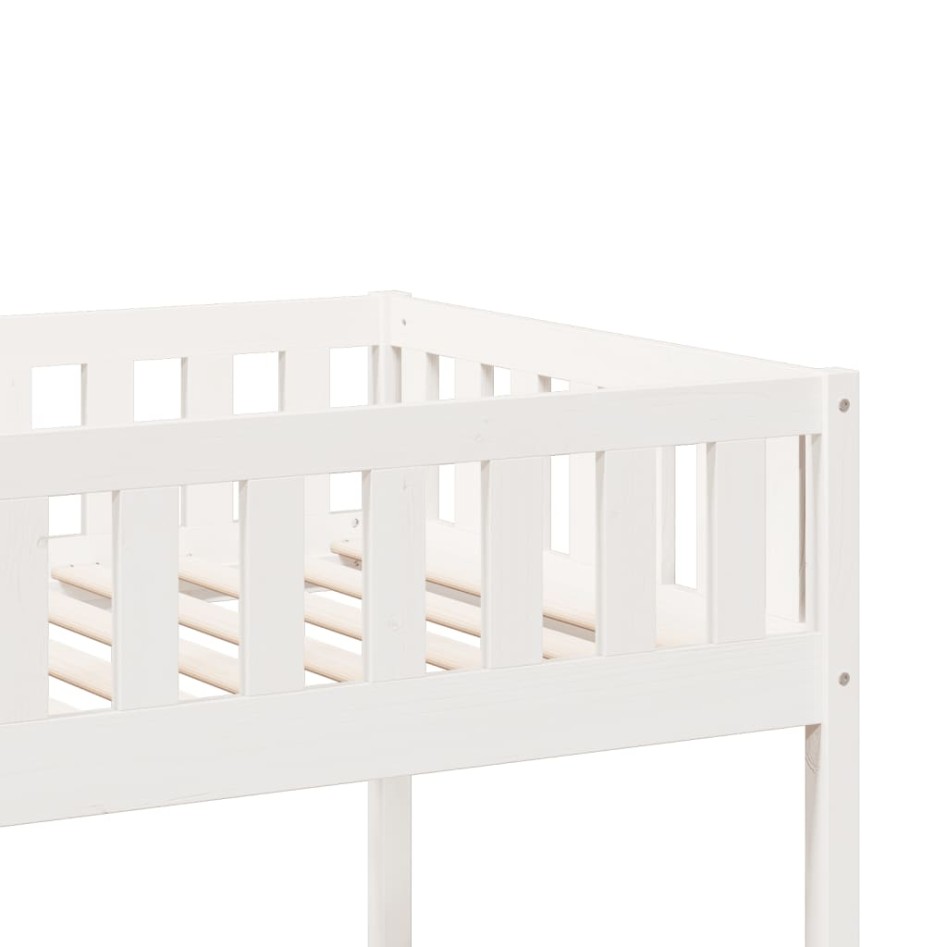 Litera de madera maciza de pino 80x200