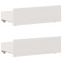 Cama sin colchón y cabecero madera maciza pino blanca 90x190