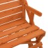 Mesa de picnic bancos 2 en 1 convertible madera maciza