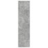 Armario de madera de ingeniería gris hormigón 80x50x200