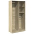 Armario madera contrachapada color roble Sonoma 100x50x200