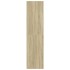 Armario madera contrachapada color roble Sonoma 100x50x200