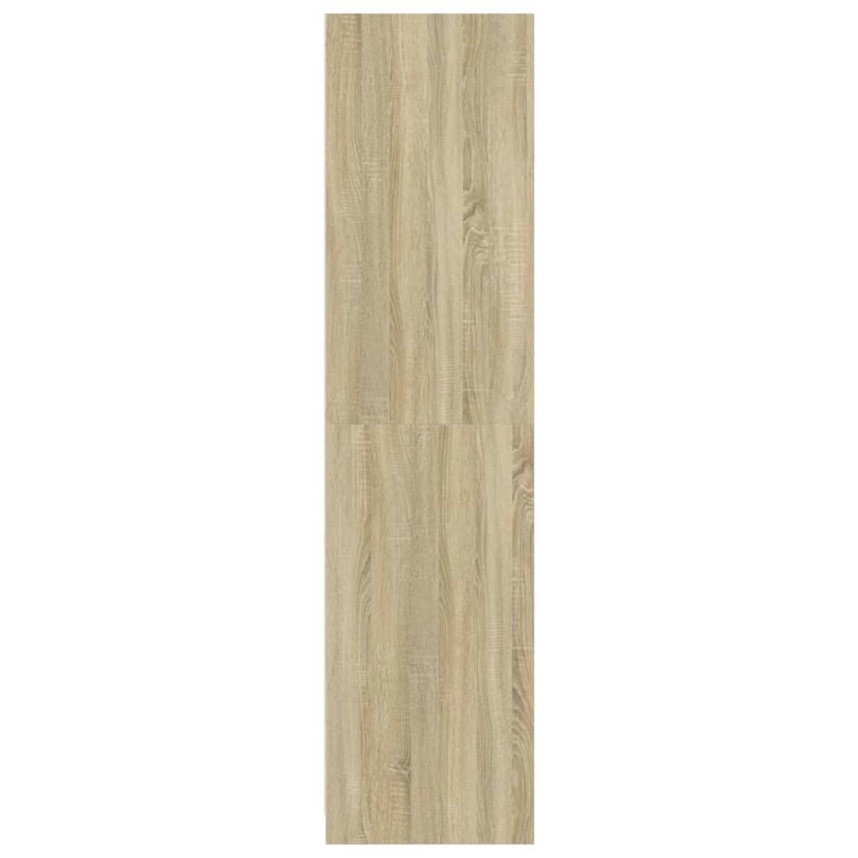 Armario madera contrachapada color roble Sonoma 100x50x200